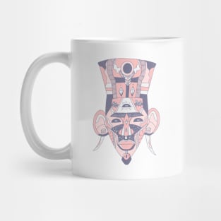 Npink African Mask 6 Mug